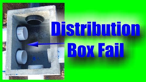 clogged septic system distribution box|lowe's septic distribution box.